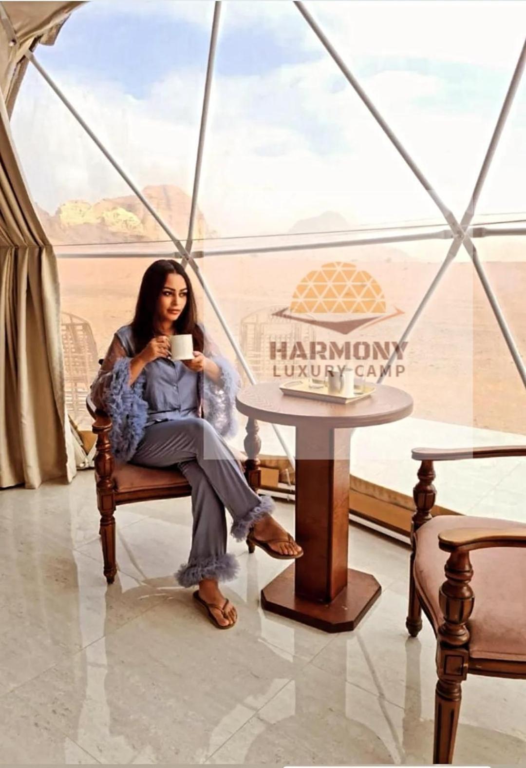ホテル Harmony Luxury Camp ワディ ・ラム エクステリア 写真