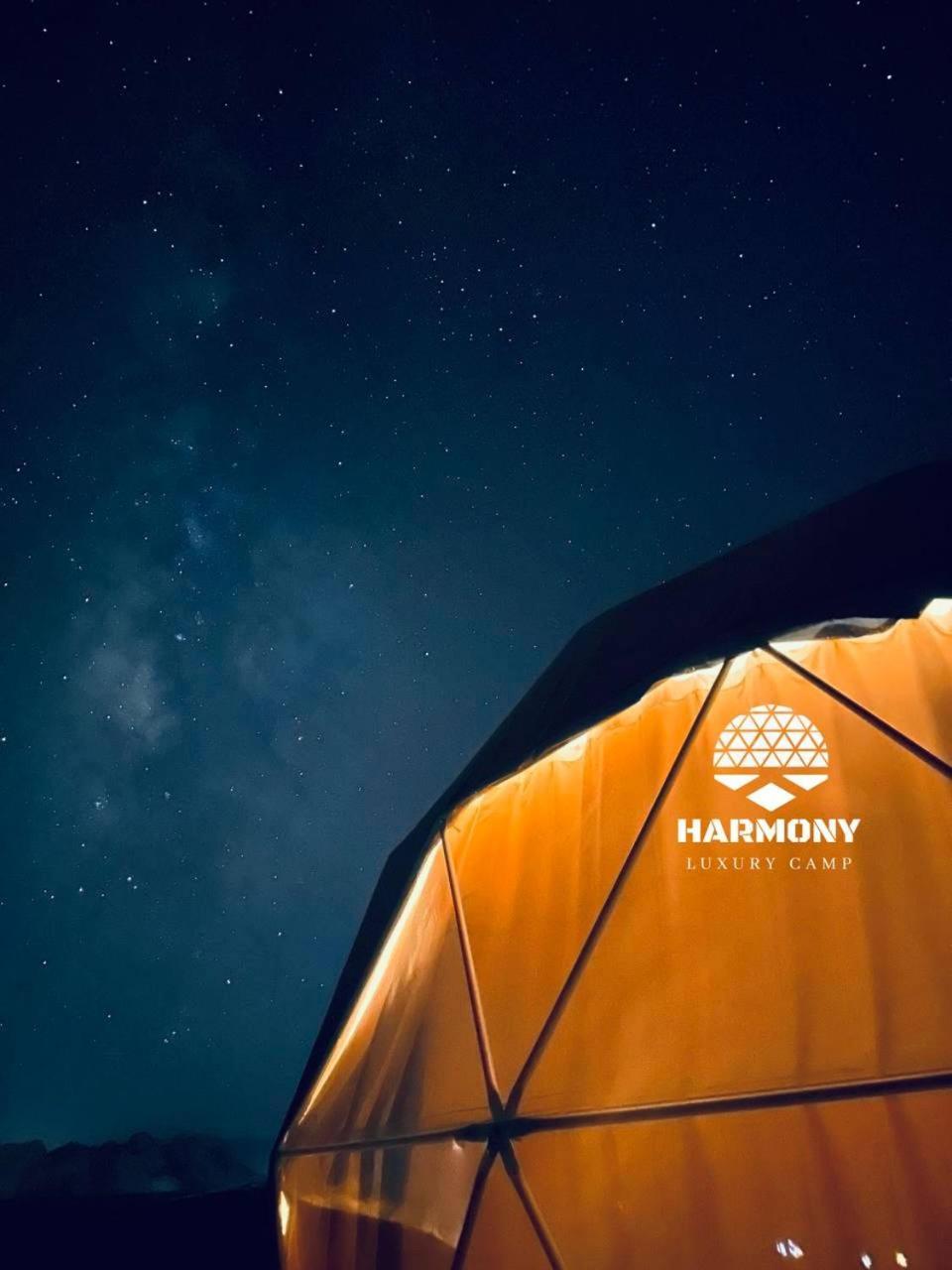 ホテル Harmony Luxury Camp ワディ ・ラム エクステリア 写真