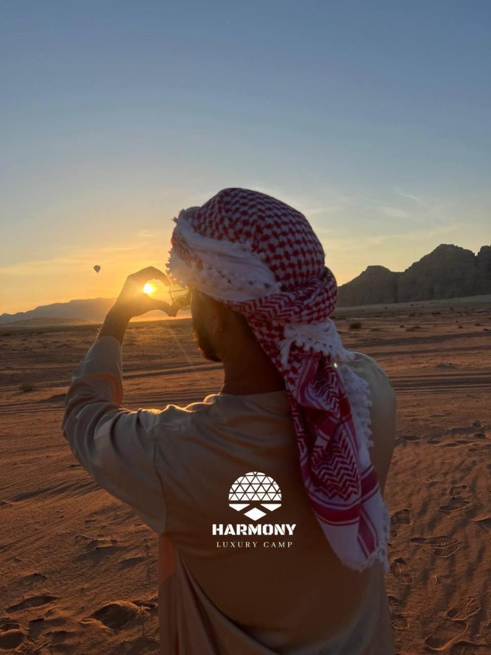 ホテル Harmony Luxury Camp ワディ ・ラム エクステリア 写真