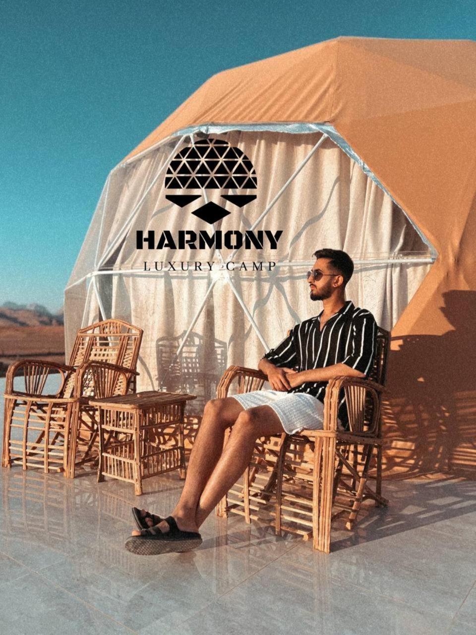 ホテル Harmony Luxury Camp ワディ ・ラム エクステリア 写真