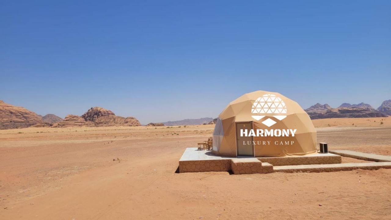 ホテル Harmony Luxury Camp ワディ ・ラム エクステリア 写真