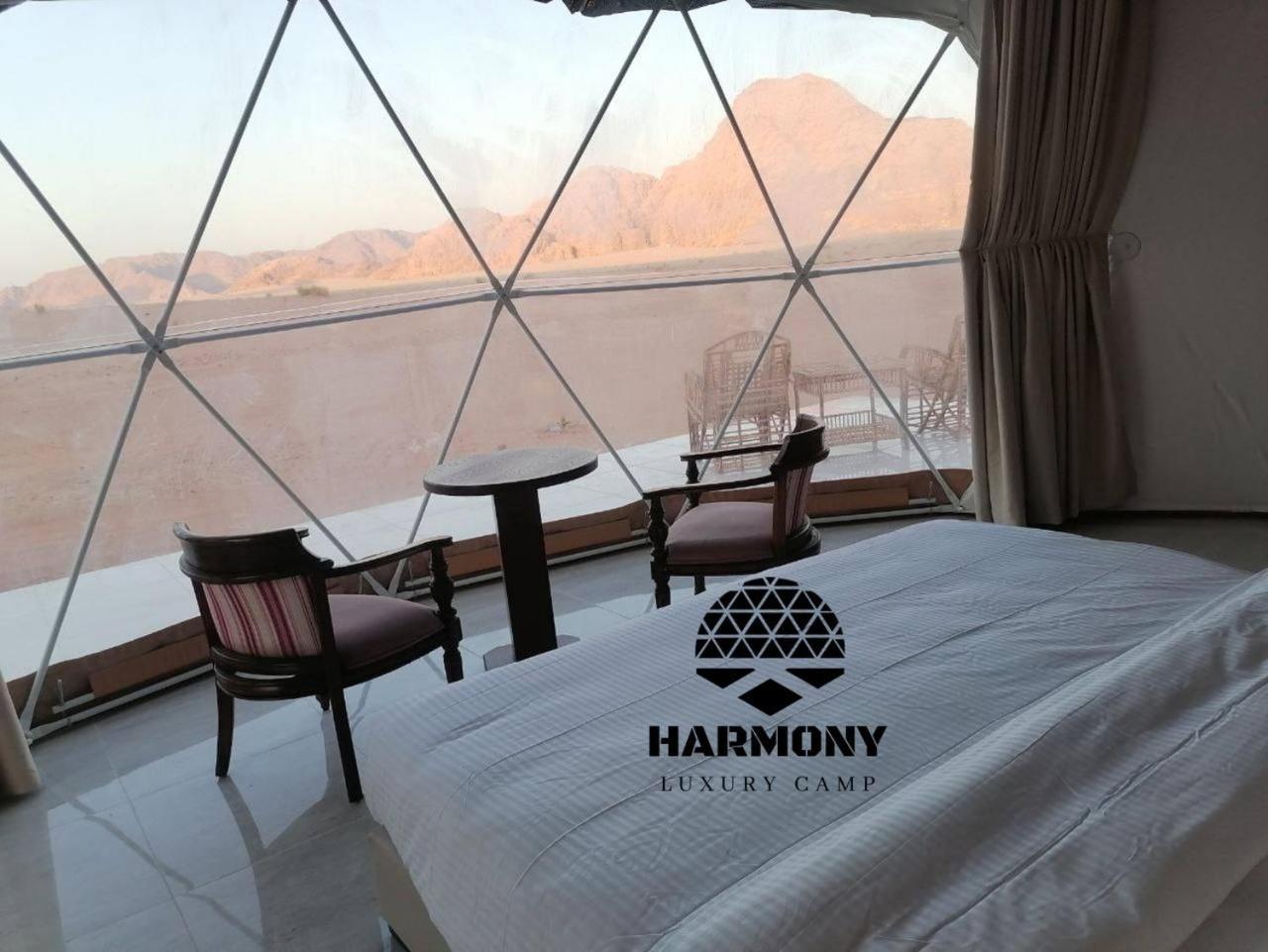 ホテル Harmony Luxury Camp ワディ ・ラム エクステリア 写真