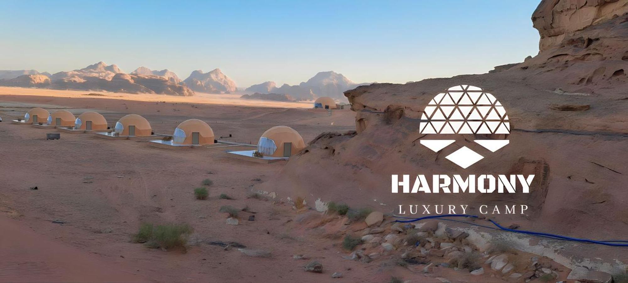 ホテル Harmony Luxury Camp ワディ ・ラム エクステリア 写真