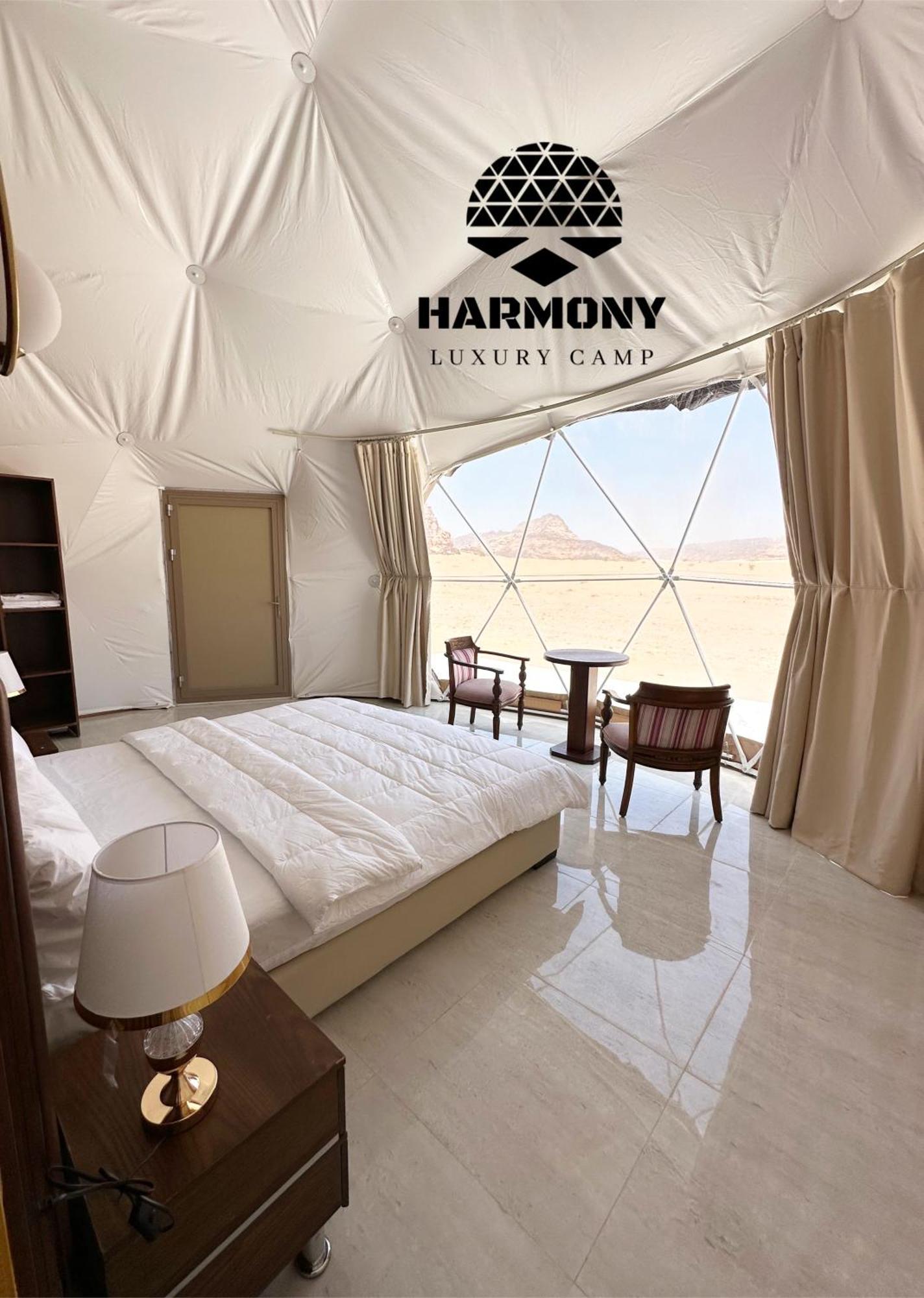 ホテル Harmony Luxury Camp ワディ ・ラム エクステリア 写真
