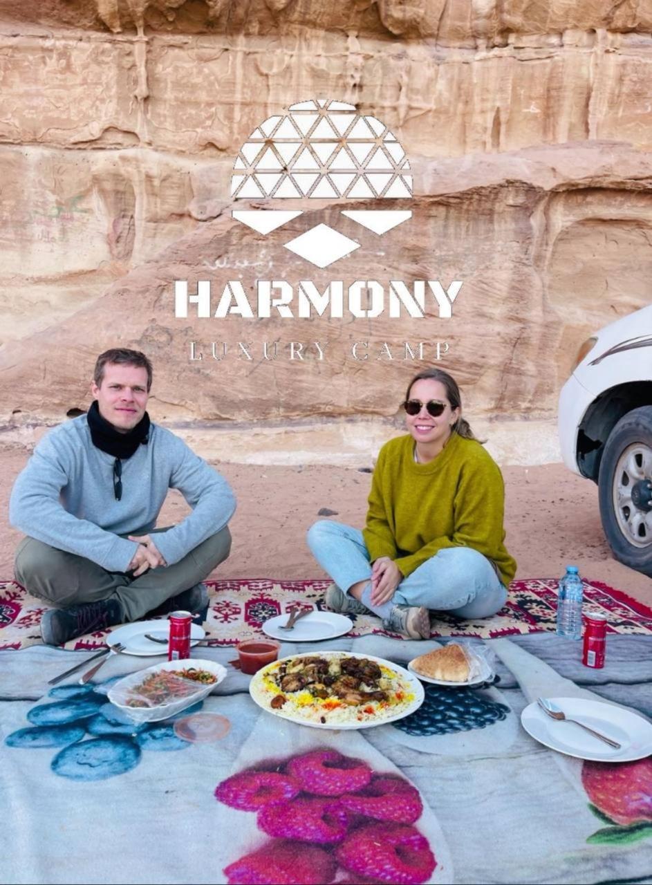ホテル Harmony Luxury Camp ワディ ・ラム エクステリア 写真
